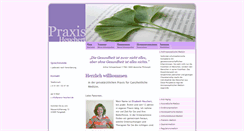 Desktop Screenshot of praxis-heuchert.de